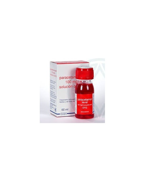 PARACETAMOL LEVEL EFG (100 MG/ML SOLUCION ORAL 60 ML )