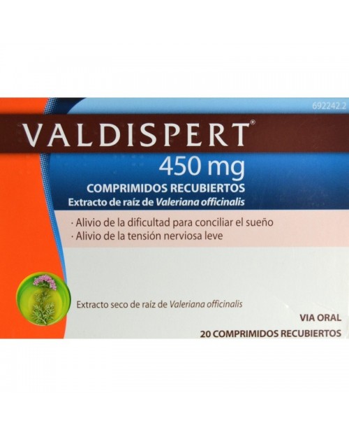 VALDISPERT (450 MG 20 COMPRIMIDOS RECUBIERTOS )