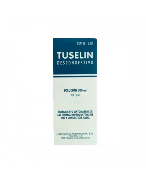 TUSELIN DESCONGESTIVO (JARABE 200 ML )