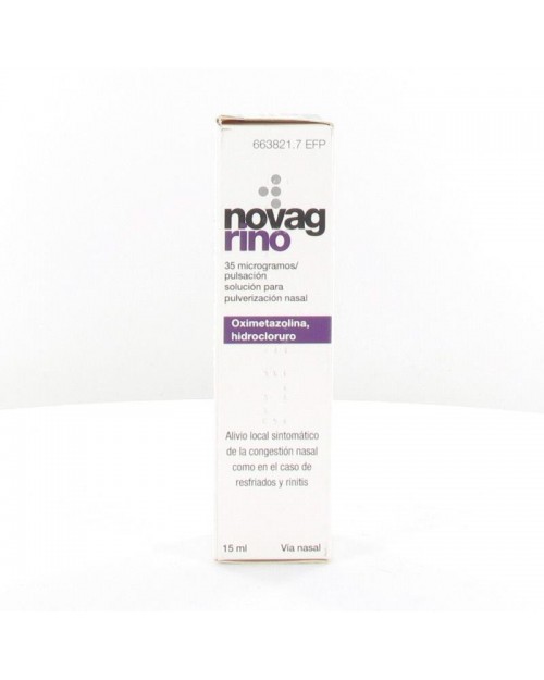 NOVAG RINO (35 MCG/PULSACION NEBULIZADOR NASAL 15 ML )