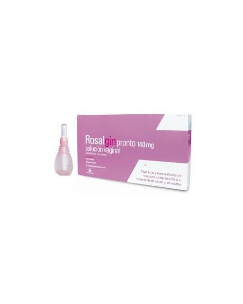 ROSALGIN PRONTO (140 MG SOLUCION VAGINAL 5 UNIDOSIS 140 ML )