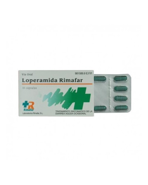 LOPERAMIDA RIMAFAR (2 MG 10 CAPSULAS )