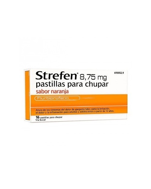 STREFEN (8.75 MG 16 PASTILLAS PARA CHUPAR MIEL Y LIMON )