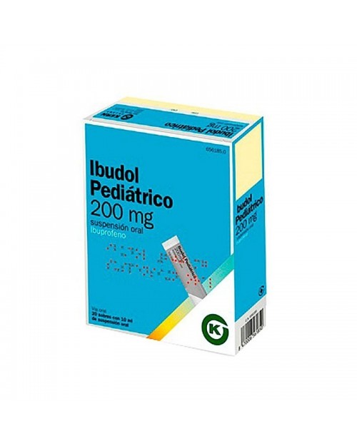 IBUDOL PEDIATRICO (200 MG 20 SOBRES SUSPENSION ORAL )