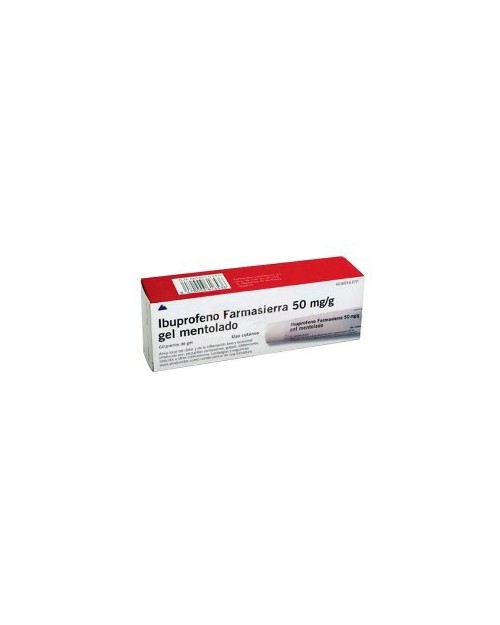 IBUPROFENO FARMASIERRA TOPICO (50 MG/G GEL TOPICO MENTOLADO 60 G )