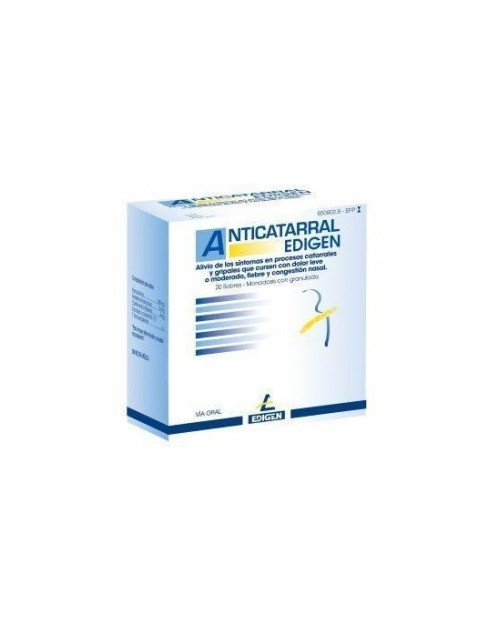 ANTICATARRAL EDIGEN (10 SOBRES )