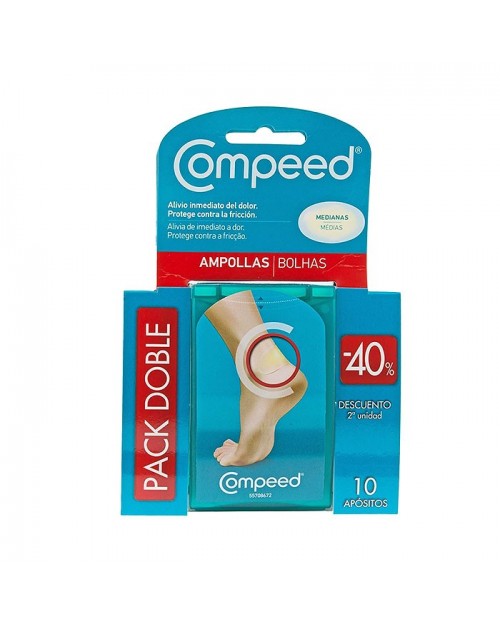 compeed ampollas hidrocoloide t- med 10 u