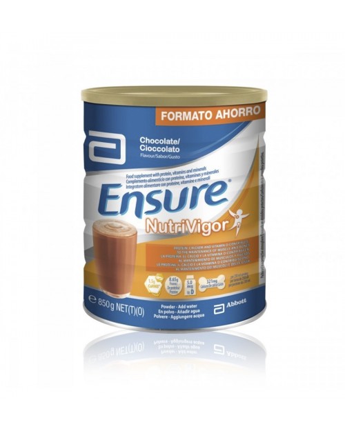 ENSURE NUTRIVIGOR 850 G LATA CHOCOLATE