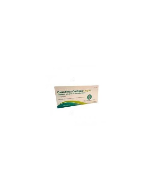 CARMELOSA QUALIGEN (5 MG/ML COLIRIO 30 MONODOSIS SOLUCION 0.4 ML )