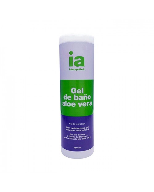 Interapothek gel de baño aloe vera 750ml