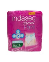 Indasec Discreet Pant Talla Super Grande 10 Uds