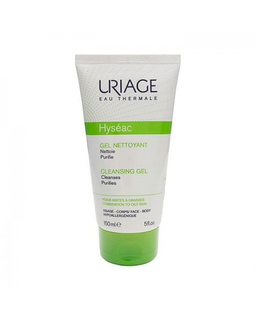 uriage hyseac gel limpiador piel grasa 150ml