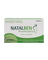 Natalben Preconceptivo 30 Cápsulas