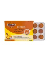 Juanola Pastillas Própolis con Miel, Altea + Vitamina C, Sabor Naranja