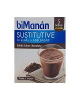 Bimanán Batido Chocolate 5 Unidades 250 g