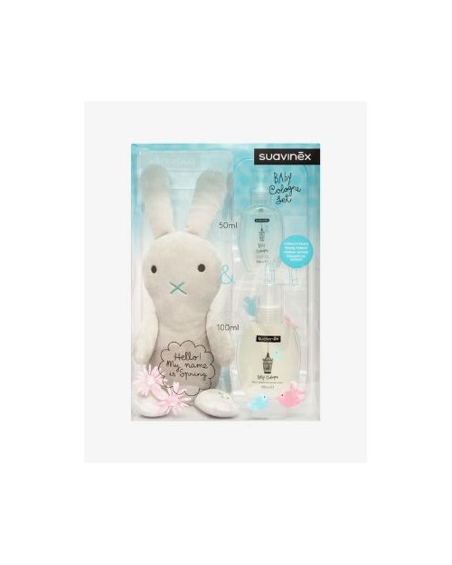 Suavinex Colonia Infantil 100 ml + Colonia 50 ml + Peluche Conejito