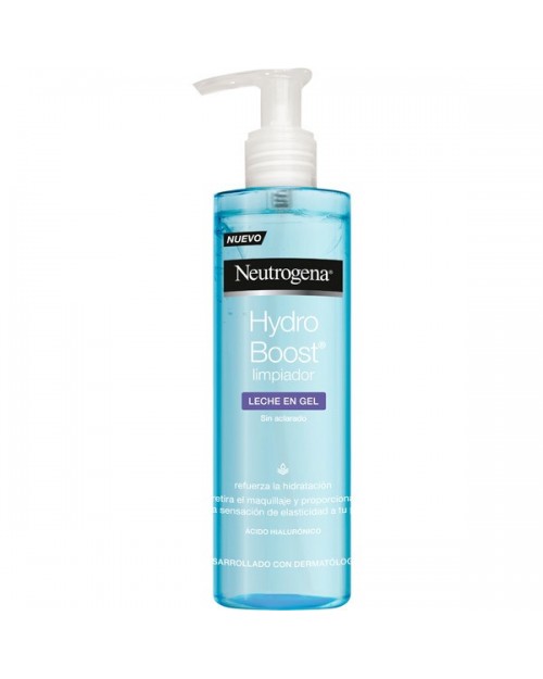 Neutrogena Hydro Boost Limpiador Leche en Gel 200ml