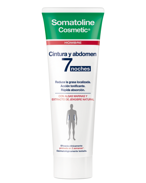 Somatoline Hombre Cintura y Abdomen reductor intensivo 7 noches 150 ml