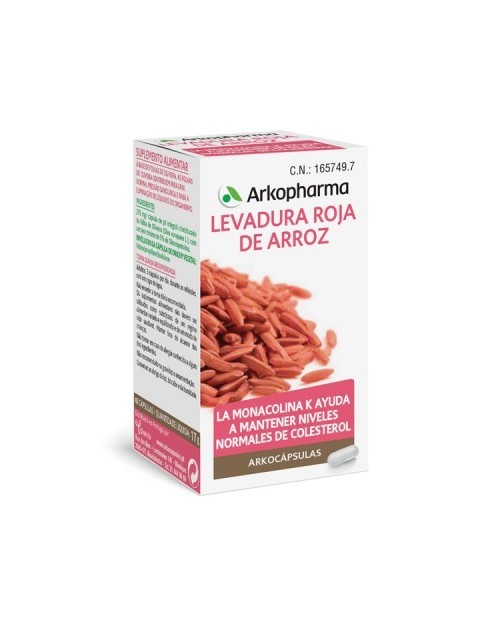 Arkocaps Levadura Roja de Arroz 45 Cáps