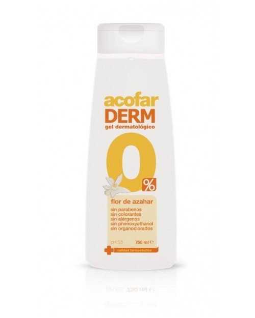 Acofaderm Gel 0% Flor De Azahar 750ml